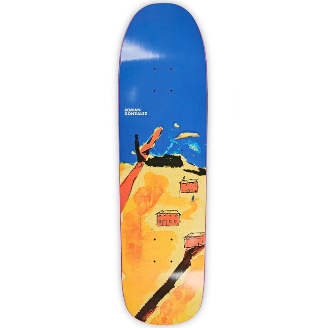 Gonzalez Soldier Blue 8.65" 1991 Jr Skateboard Deck