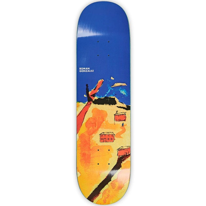 Gonzalez Soldier Blue 8.375" Skateboard Deck