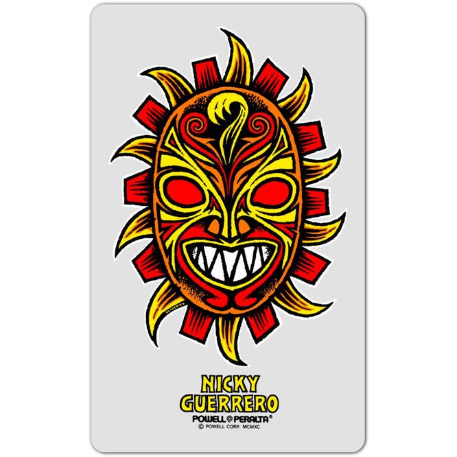 Guerrero Mask Sticker