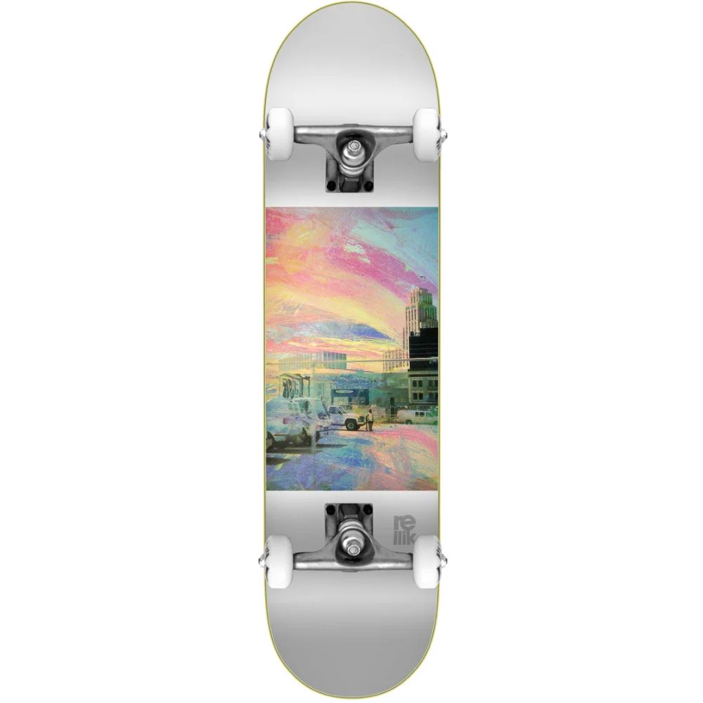 Picture Parking 8.0" Complete Skateboard