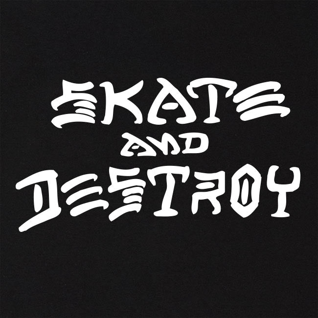 T-shirt Skate and Destroy noir