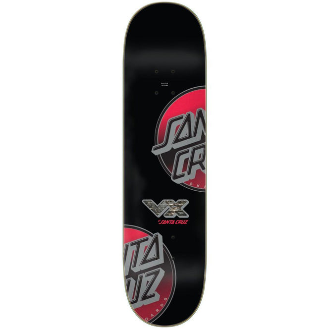 Electric Lava Dot VX White 8.0". Skateboard Deck