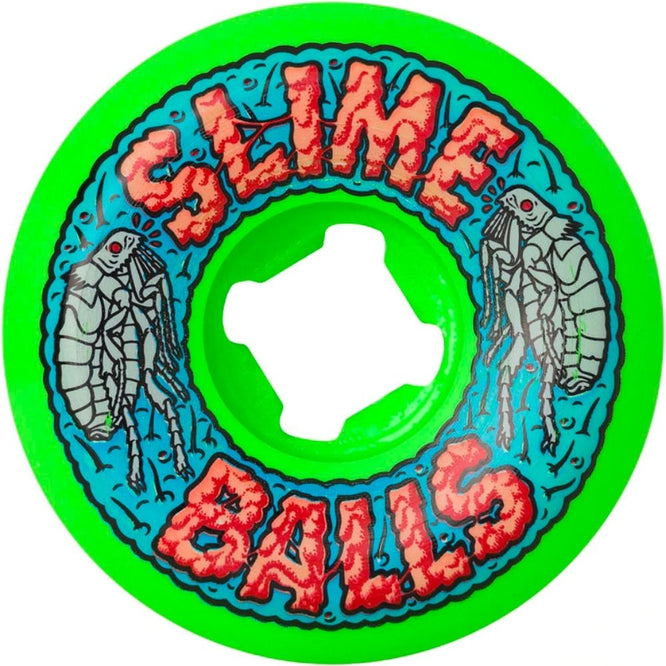 Roues de skateboard Flea Balls Green 99a 56mm
