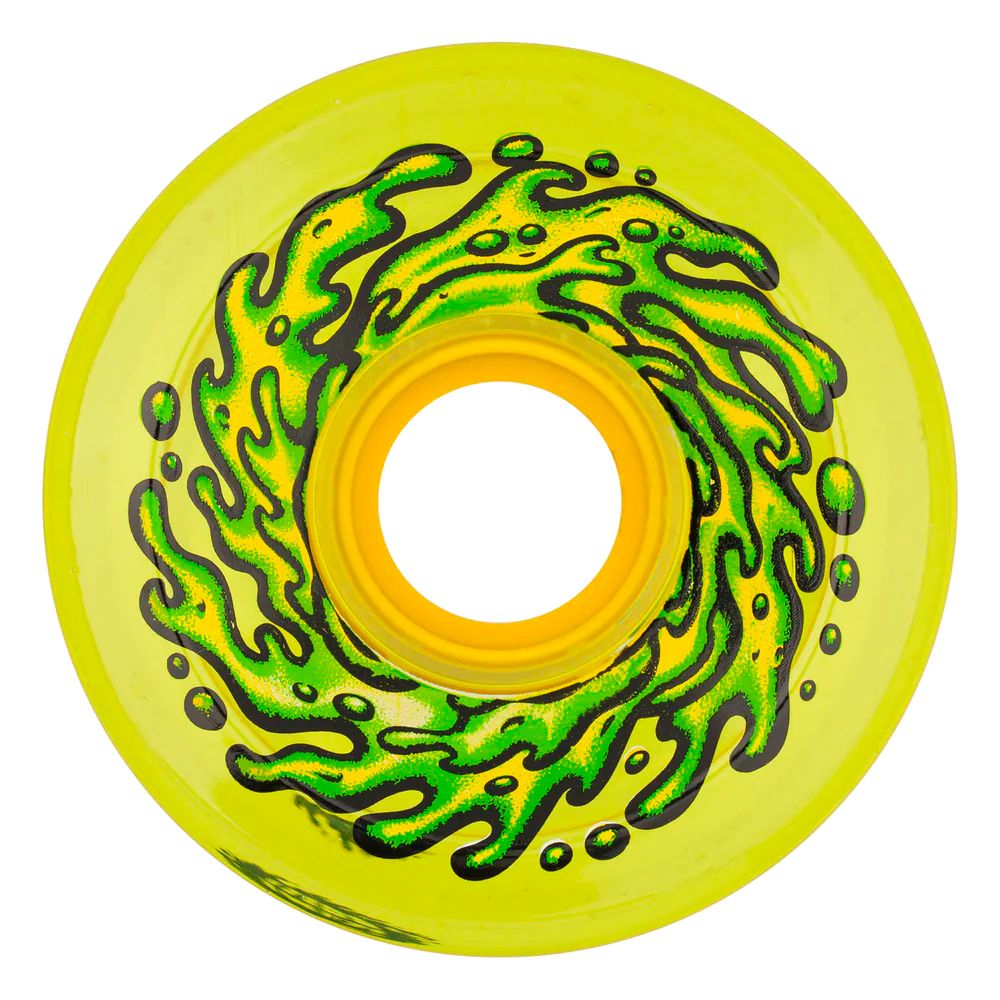 OG Slime Clear Yellow 78a Slime Balls 66mm Wheels