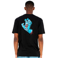 Screaming Hand Chest T-shirt Storm Grey