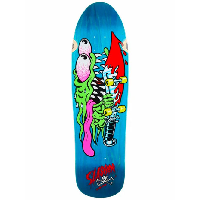 Slasher Reissue Blue 9.23" (en anglais) Skateboard Deck