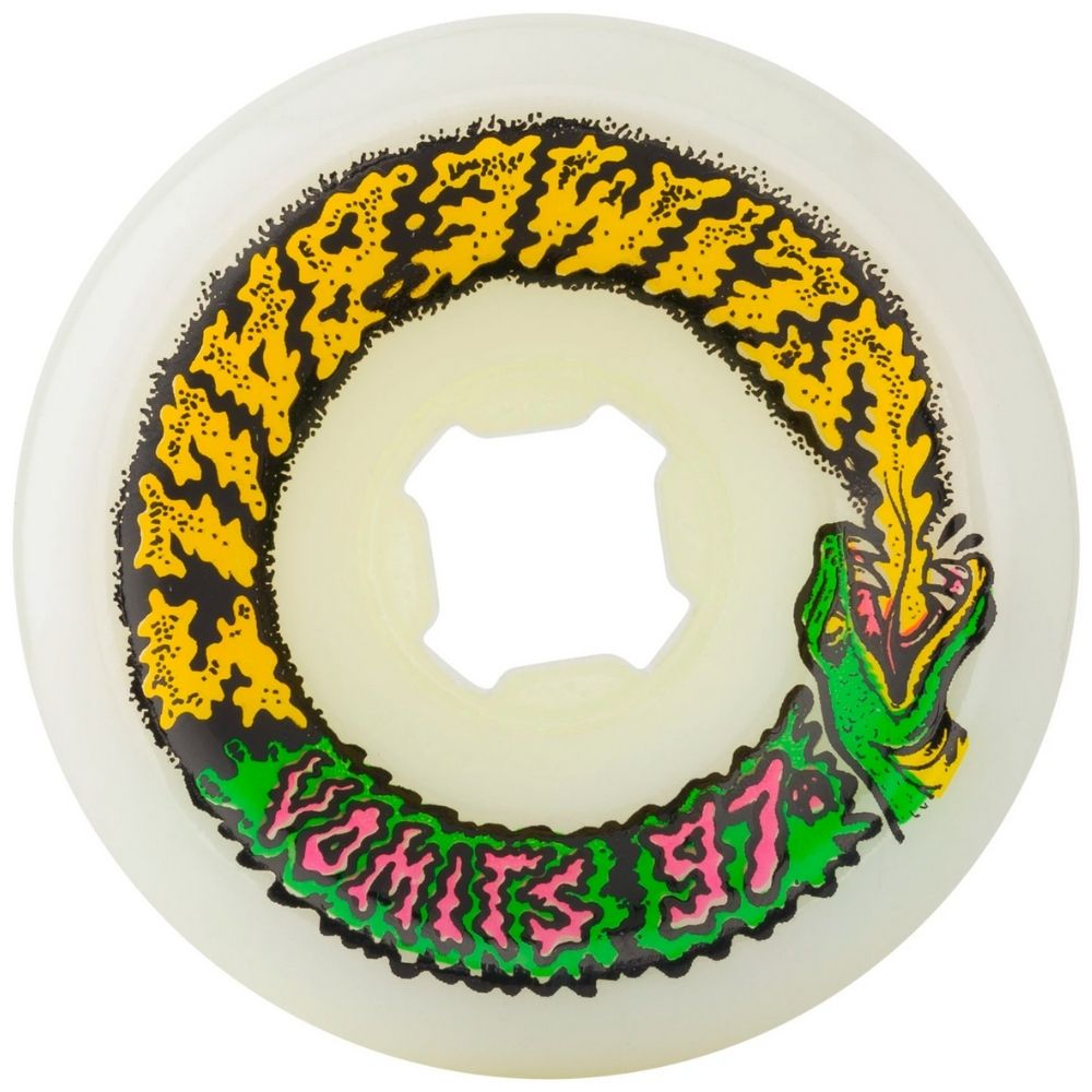 Slime Balls Snake Vomits White 97a 60mm Skateboard Wheels