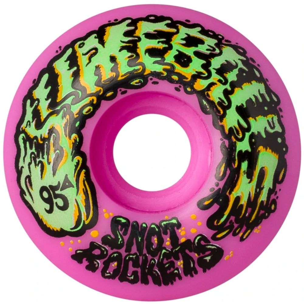 Snot Rockets Pastel Pink 95a 54mm Skateboard Wheels
