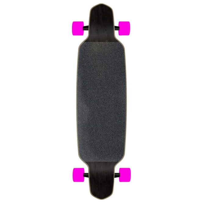 Split Hand Drop Down Black 37.52" Longboard complet