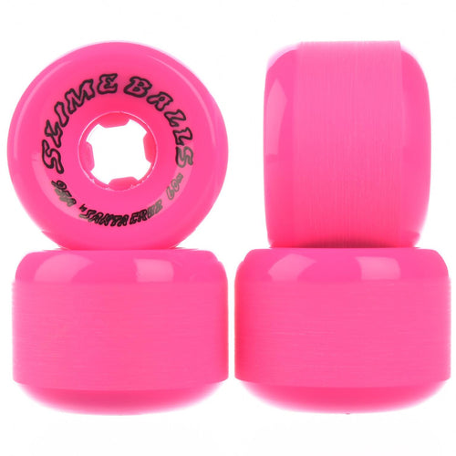 Roues de Skateboard Slime Balls Scudwads Vomits Neon Pink 95a 60mm
