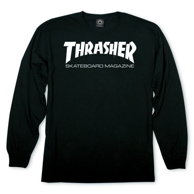 Skate Mag Longsleeve Black