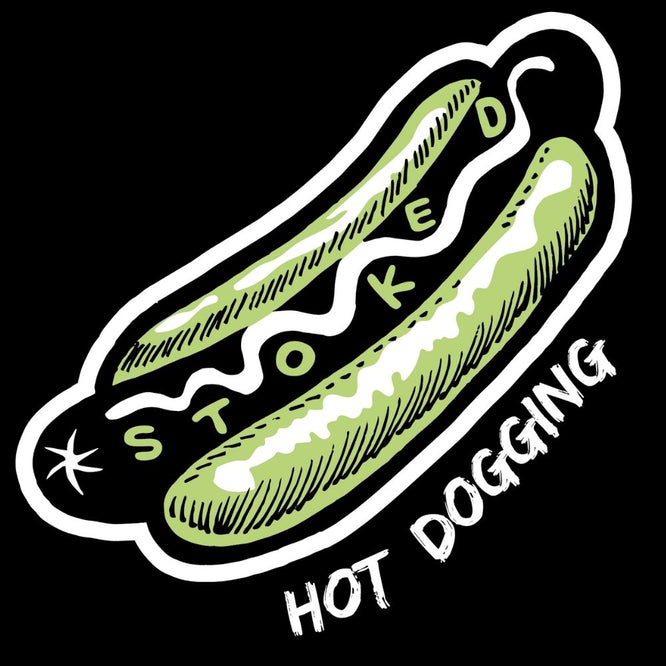 Griptape noir Stoked Hot Dogging