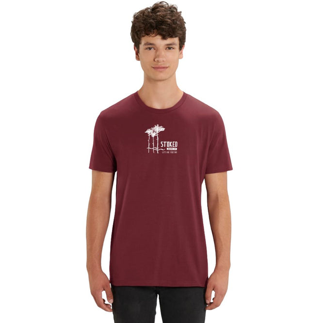 Ride Together T-shirt Burgundy