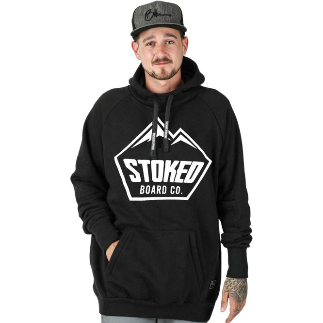 Shred Snowboard Hoodie Noir