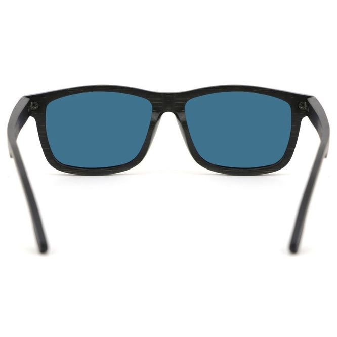 Bambou noir classique + lentille or rose