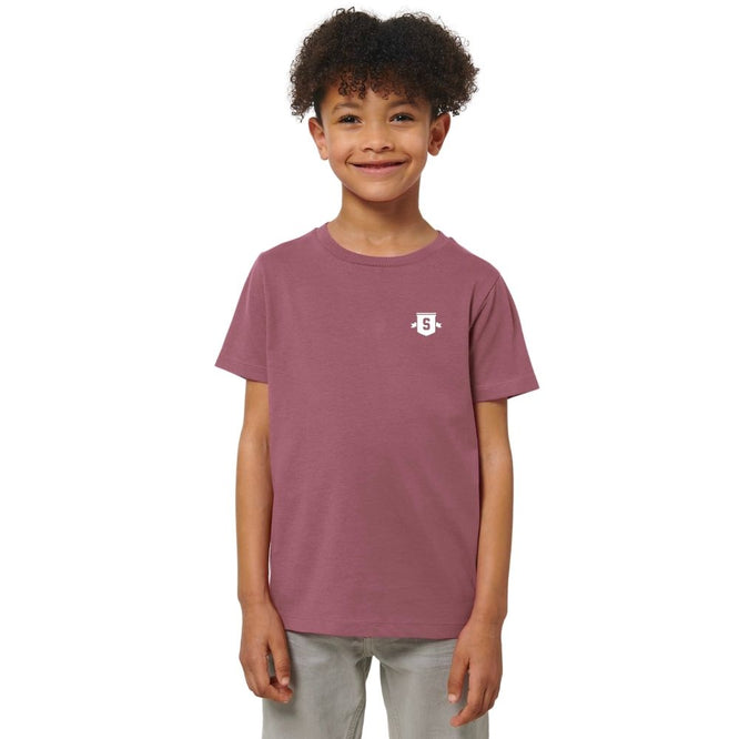 T-shirt Mini Shield Kids Hibiscus Rose