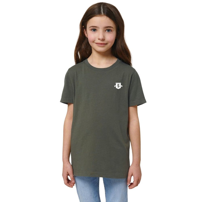 Kids Mini Shield T-Shirt Khaki