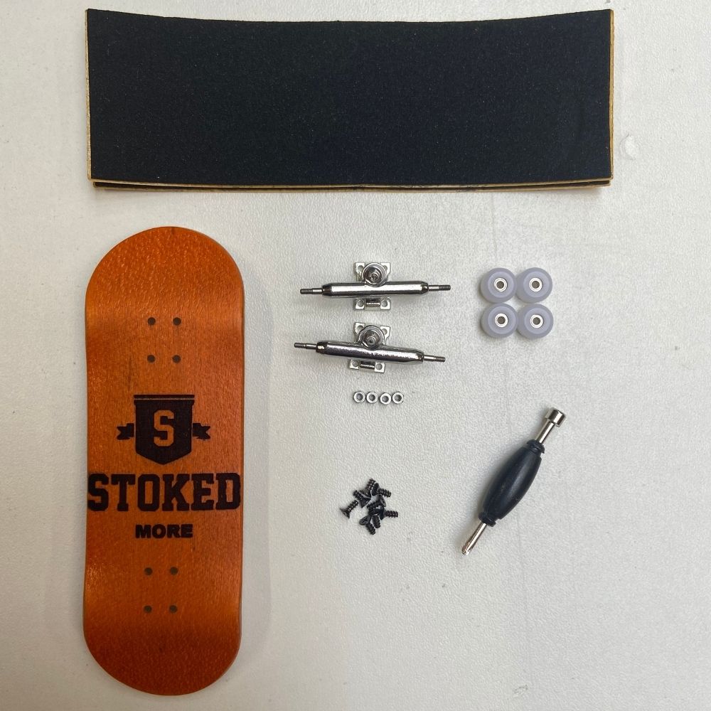 Stoked x More High Concave Orange Fingerboard