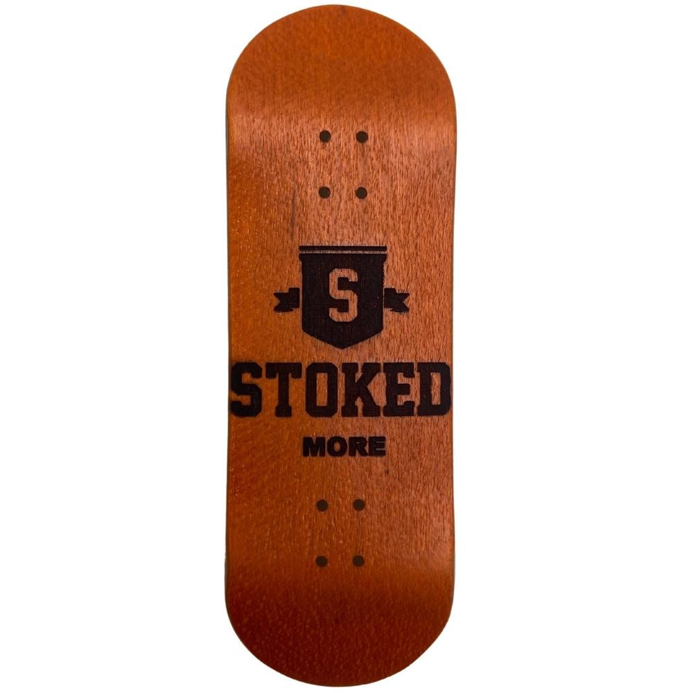 Stoked x More High Concave Orange Fingerboard