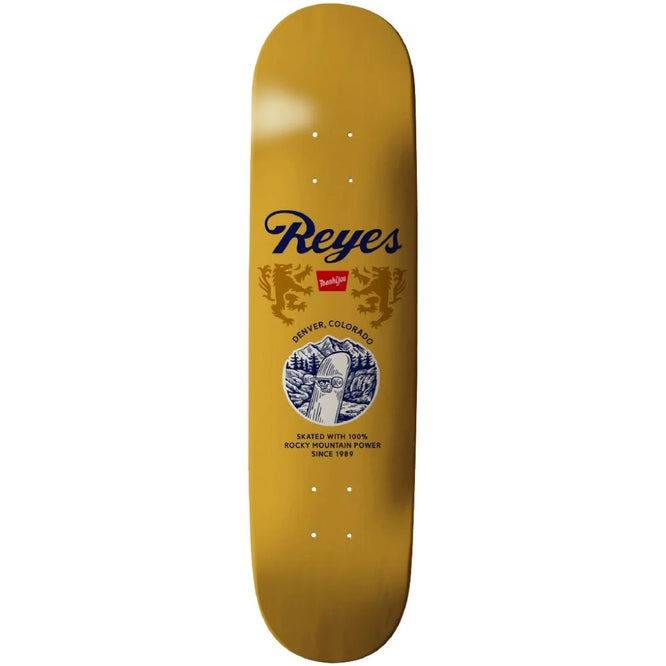 David Reyes Rockies Gold 8.25" Skateboard Deck