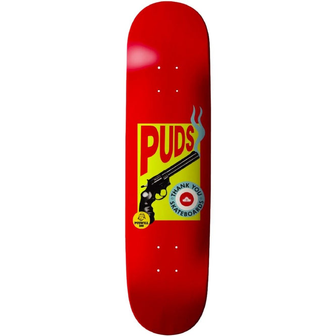Torey Pudwill Pudskowski Red 8.25" Skateboard Deck