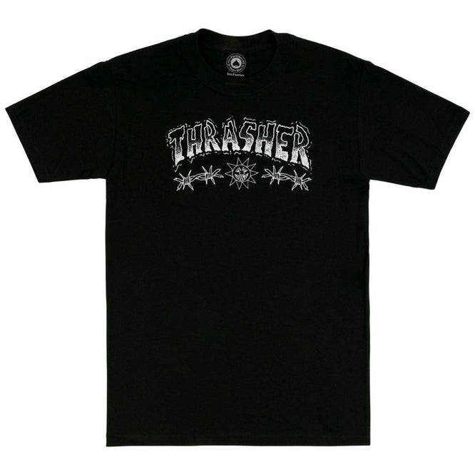 Barbed Wire T-shirt Black
