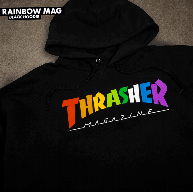 Thrasher trui discount zwart