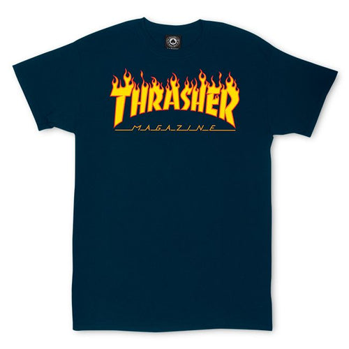 Flame T-shirt Navy
