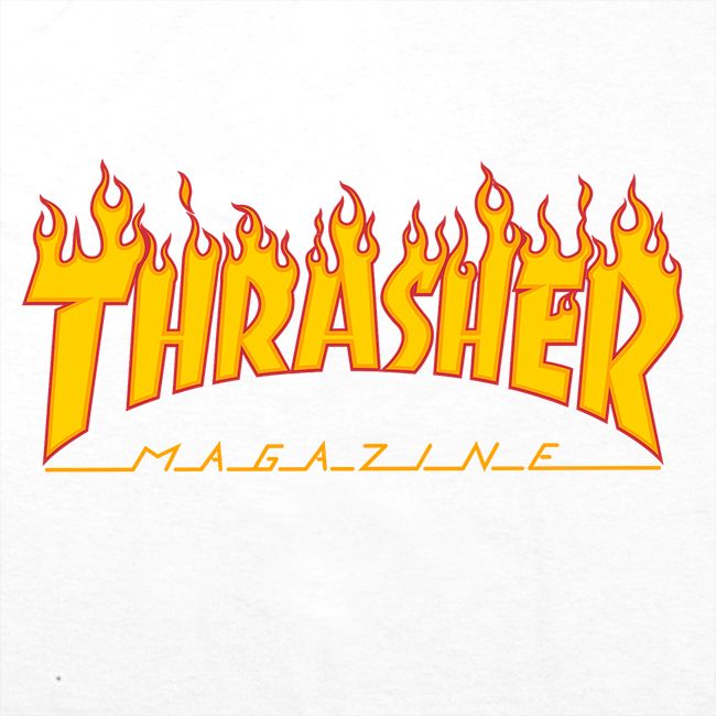 Flame Logo T-shirt White