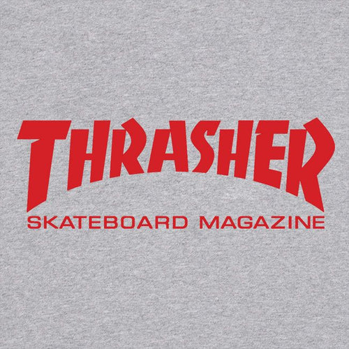 Skate Mag T-shirt Grey/ Red