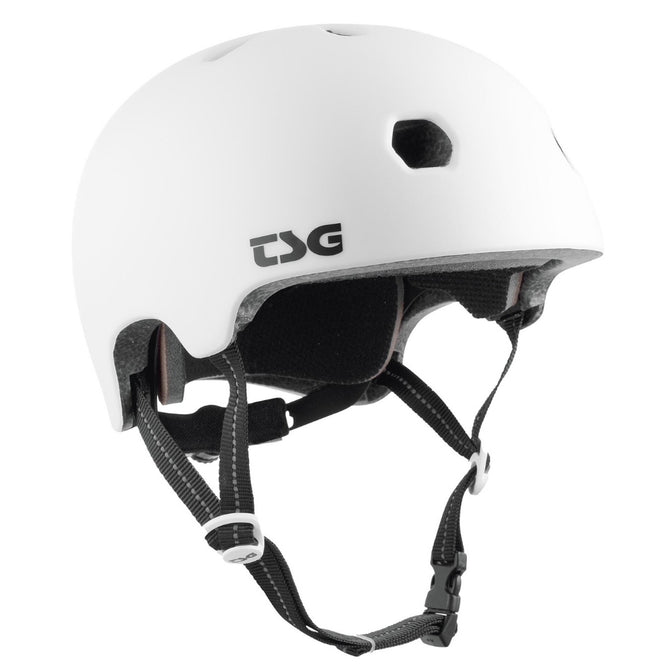 Casque Meta Solid Color Satin White