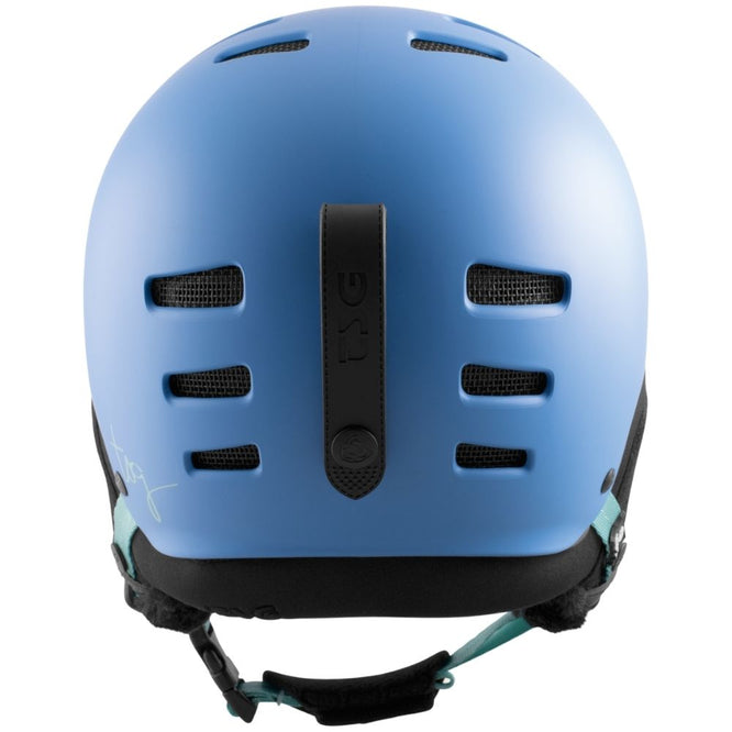 Womens Lotus Solid Color II Satin Azuro Helmet