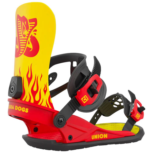 Fixations de snowboard Cobra Dogs Red 2023