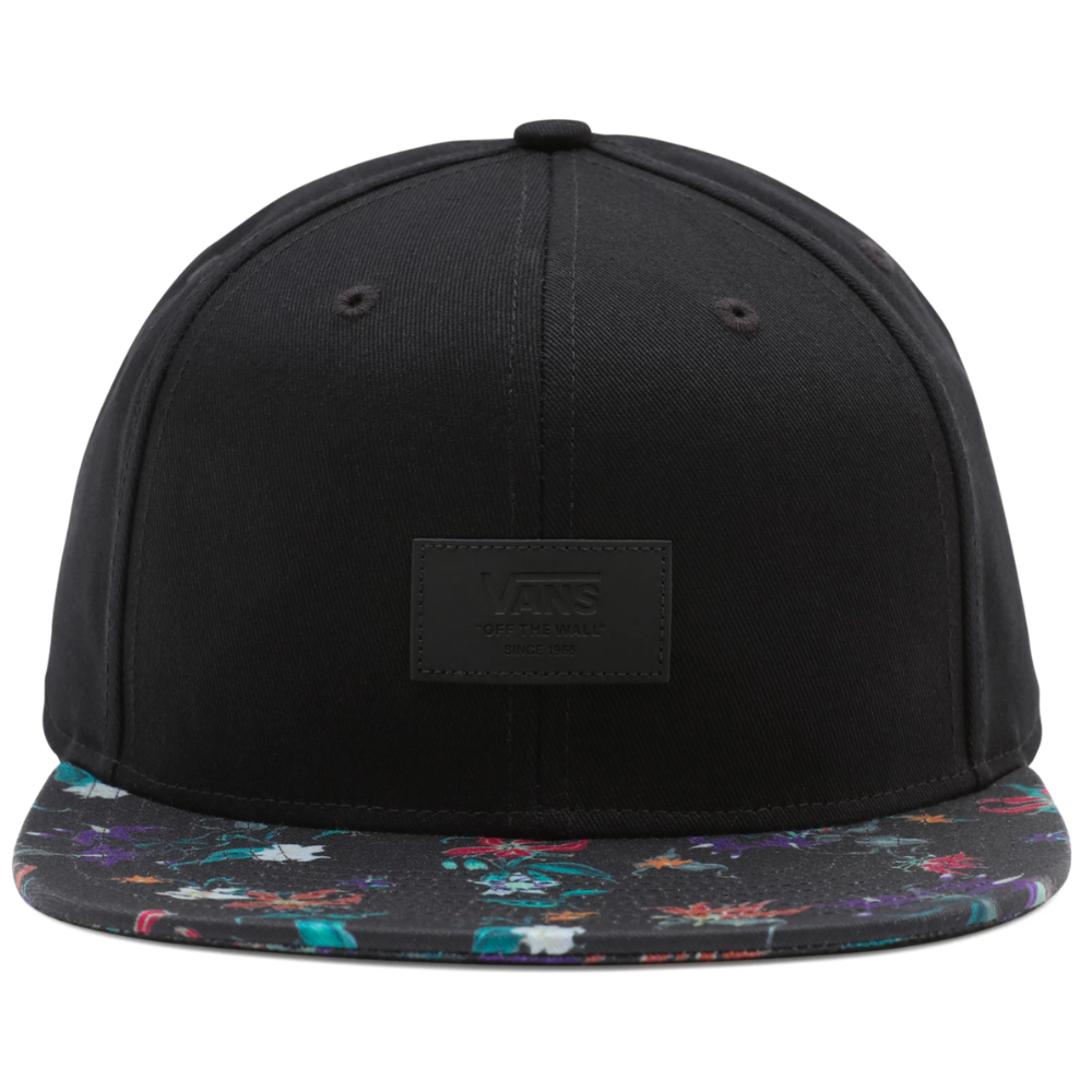 Allover it Cap Fatal Floral Black Stoked Boardshop