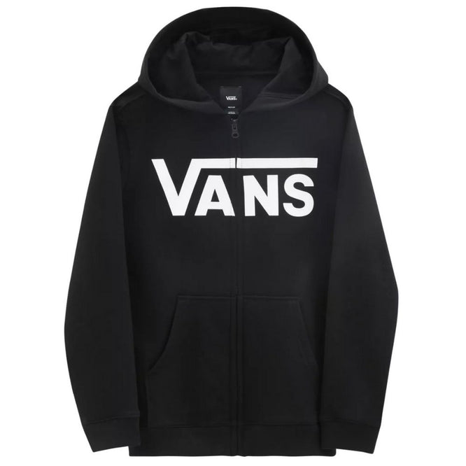 Kids Classic Zip Hoodie Noir