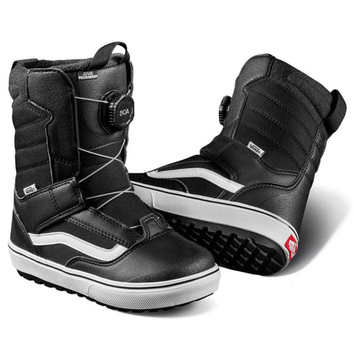 Kids Juvie Linerless Black/White 2023 Snowboard Boots