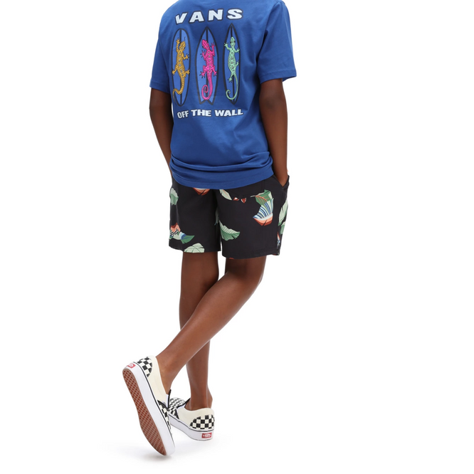 Kids Mixed Volley Boardshorts Black/Lucid Floral