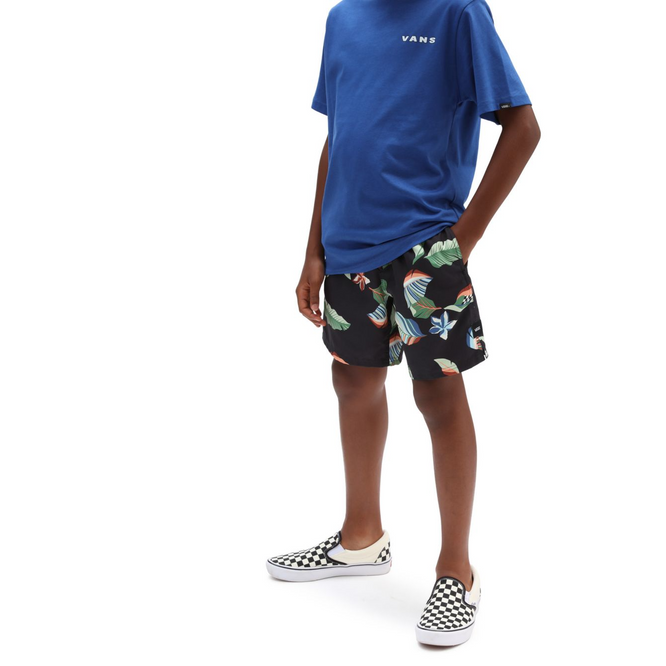 Kids Mixed Volley Boardshorts Black/Lucid Floral