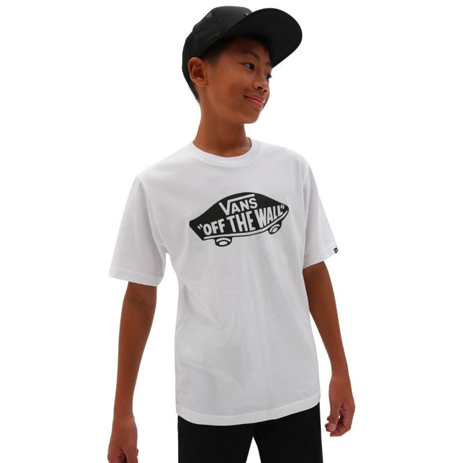 T-shirt Off The Wall pour enfants, blanc/noir