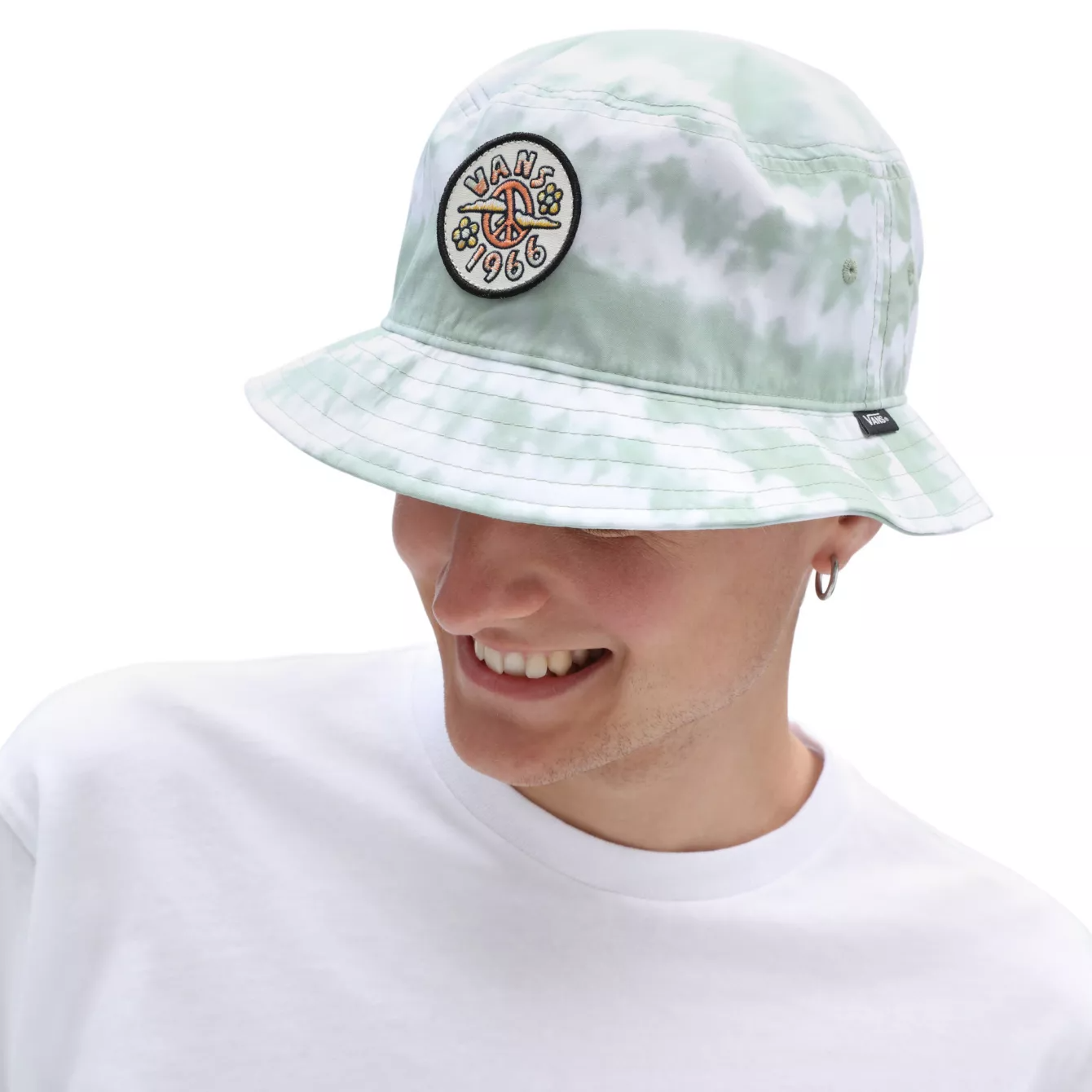 Subvención Indulgente Querer Peace Of Mind Undertone II Bucket Hat Green/White – Stoked Boardshop