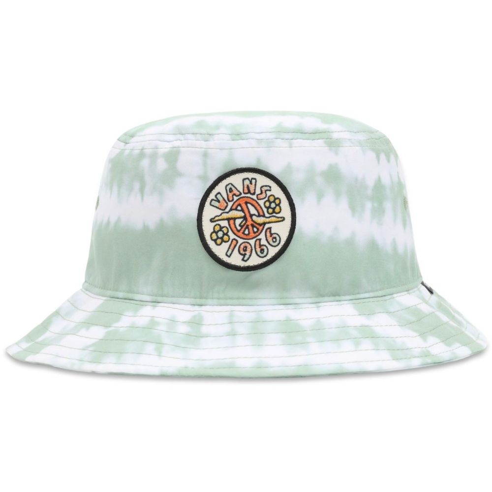 Peace Of Mind Undertone II Bucket Hat Green/White