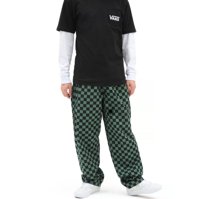 Range Baggy Tapered Elastic Pants Duck Green/Black