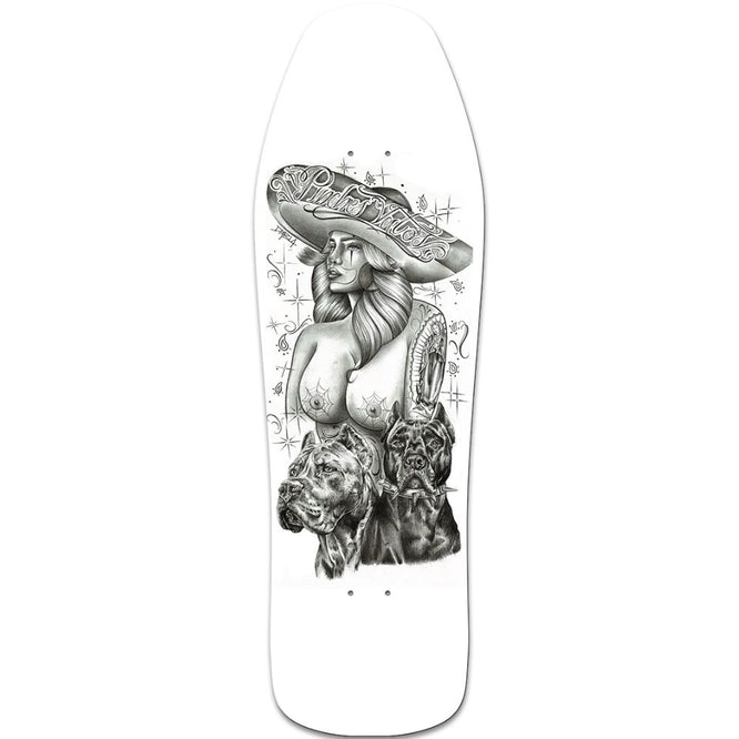 Perro White 9.96" Skateboard Deck