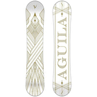 Snowboard DJ Aguila White Art Deco 155 2023