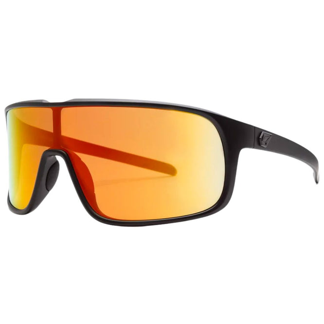 Macho Matte Black/Grey Sunglasses + Red Chrome Lens